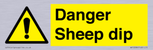 Danger Sheep dip
